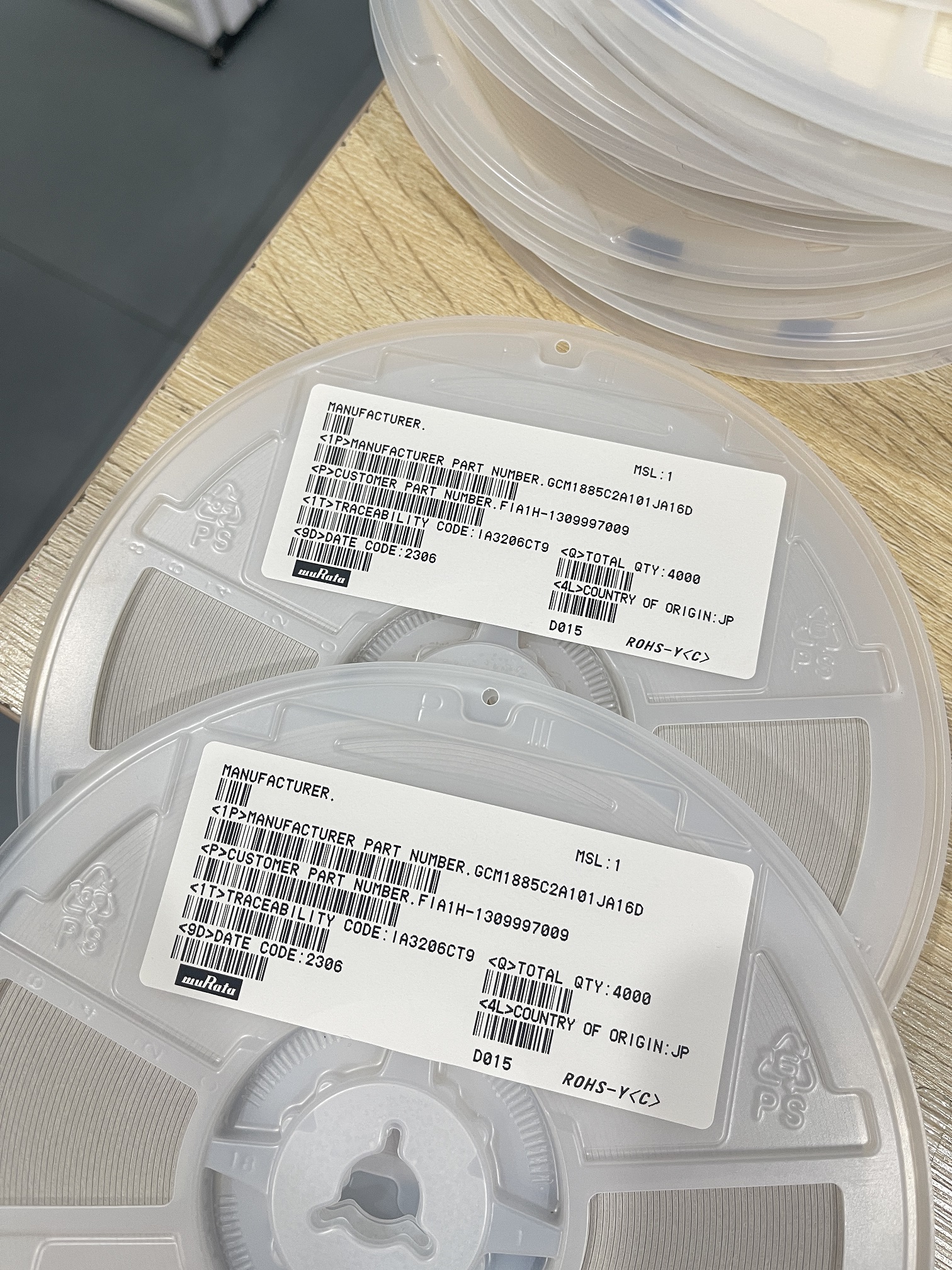 GCM1885C2A101JA16D